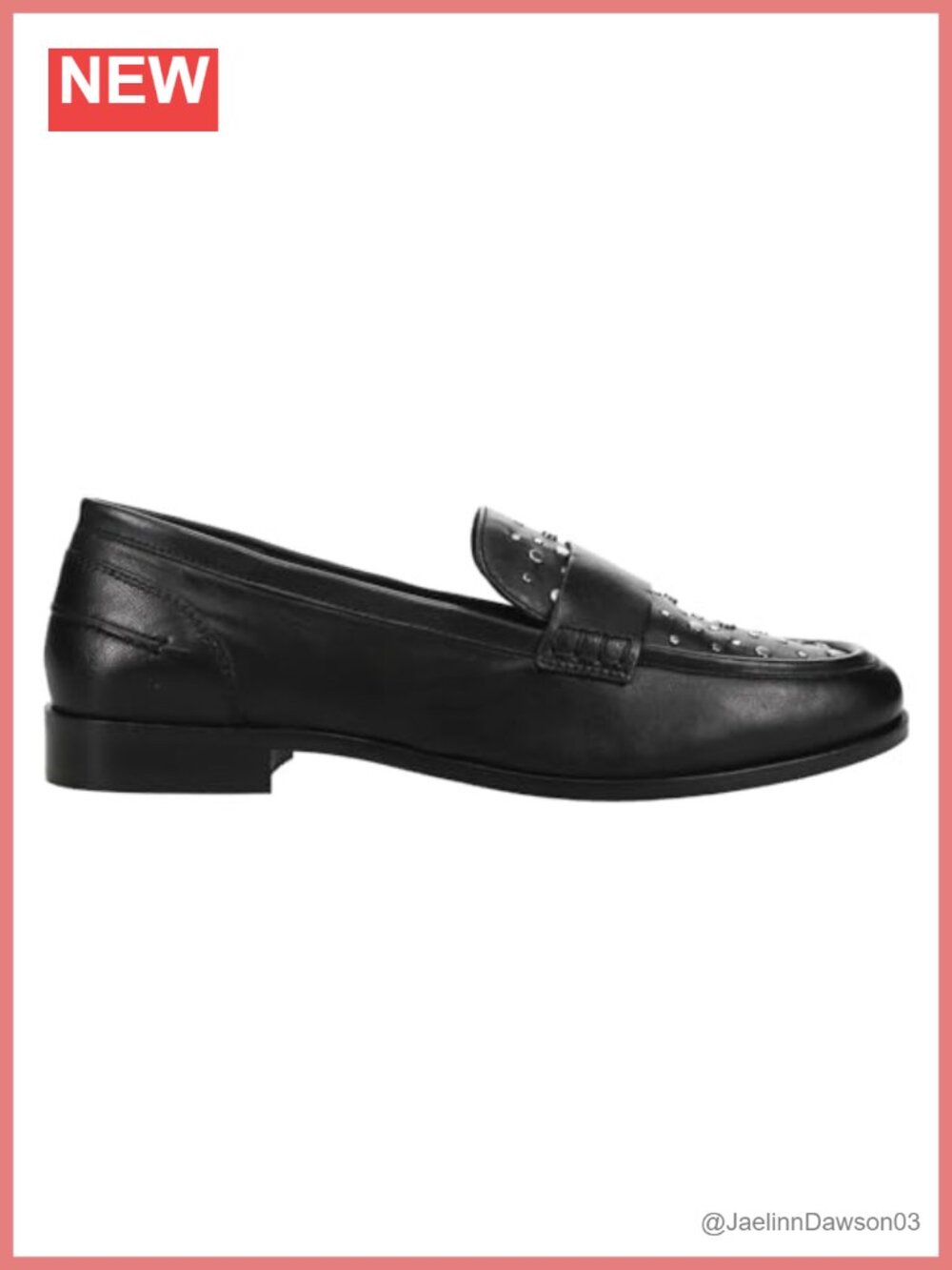 Leather Penny Loafer Cushioned Footbed Slip-On Women's Shoes
